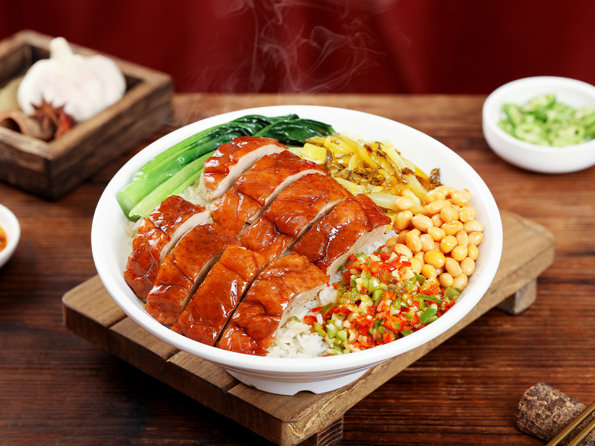 明炉烧鸭饭