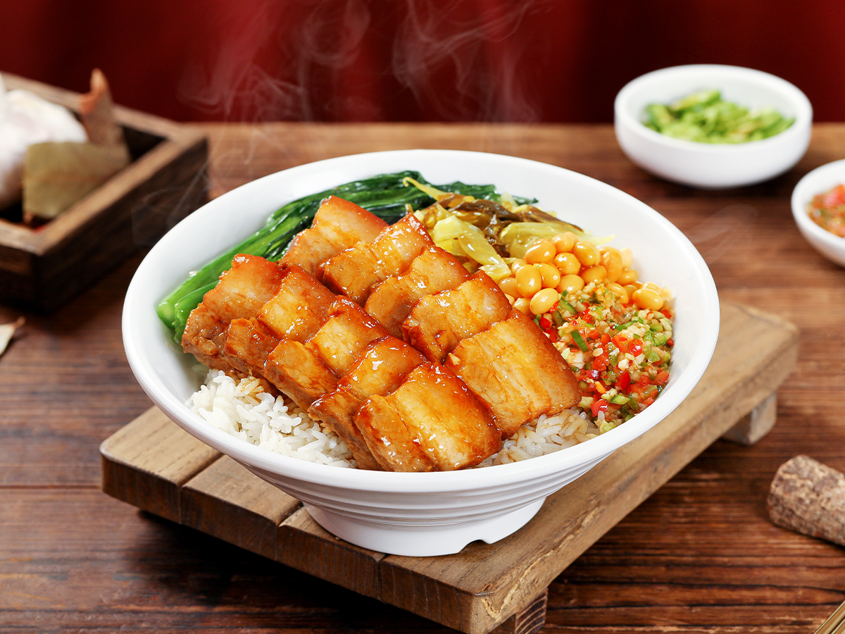 潮汕五花肉饭